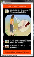 Snake Bite Emergency Tips capture d'écran 3