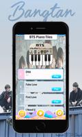 BTS Piano Tiles Game Affiche