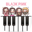 Black Pink Piano Tiles Game आइकन