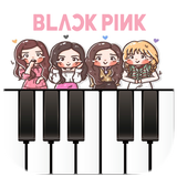 Black Pink Piano Tiles Game иконка