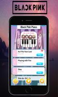 Black Pink Piano Tiles Game पोस्टर