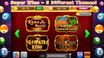 Lucky Keno- Casino Bonus Games capture d'écran 2