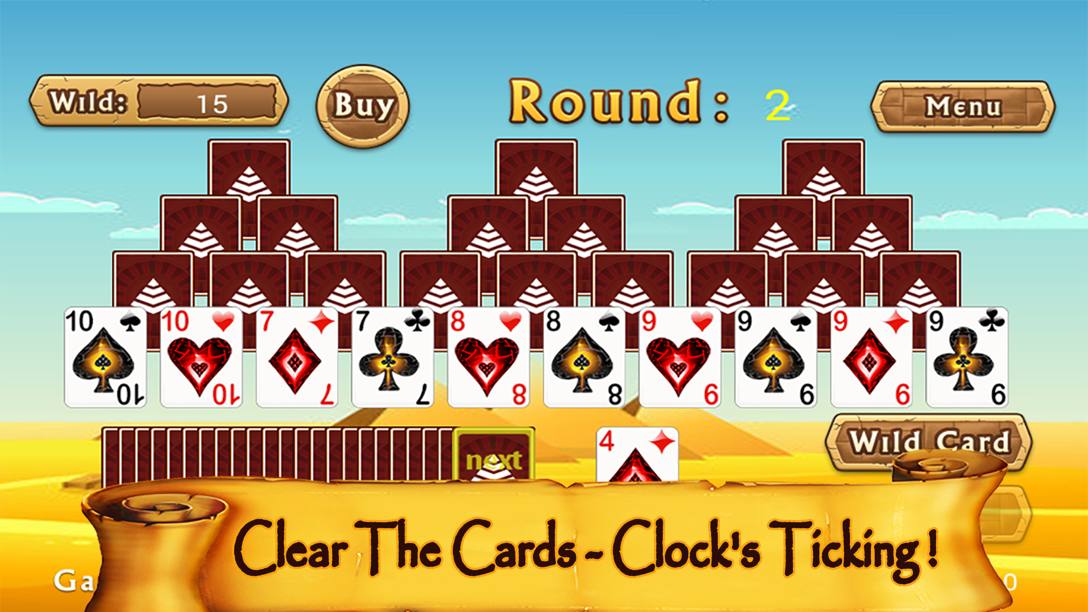 Pyramid Tri Peaks Solitaire APK 1.7 for Android – Download Pyramid Tri ...