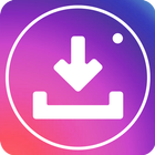 Download video & photo of Instagram and Facebook icon