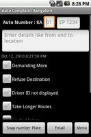 Auto Complaint Bangalore 海报