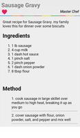 Sausage Gravy Recipes Complete capture d'écran 2