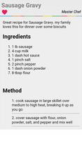 Sausage Gravy Recipes Complete تصوير الشاشة 2