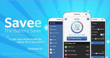 Savee: Battery Saver الملصق