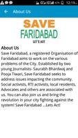 Save Faridabad captura de pantalla 1