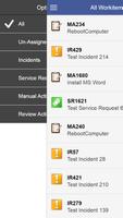 Service Manager Mobile Console capture d'écran 3