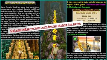 Guide Temple Run 2 imagem de tela 1