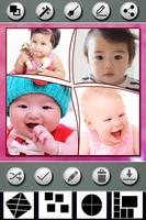 Baby Photo Collage Editor capture d'écran 2