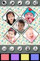 Baby Photo Collage Editor capture d'écran 3