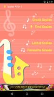 Saxophone Scales All In 1 (G3) पोस्टर