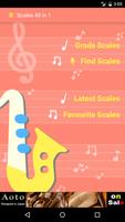Saxophone Scales All In 1 (G5) पोस्टर