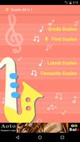 Saxophone Scales All In 1 (G8) पोस्टर
