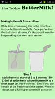 How to Make ButterMilk Affiche