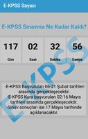 برنامه‌نما E-KPSS Sayacı عکس از صفحه
