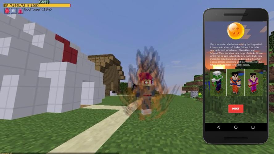 Mod Saiyan Dbz For Mcpe For Android Apk Download
