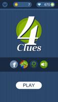 4 Clues - Guess a Word Affiche