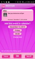 Inviter (SMS to Calendar) screenshot 2