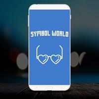 Symbol World - Text symbols poster