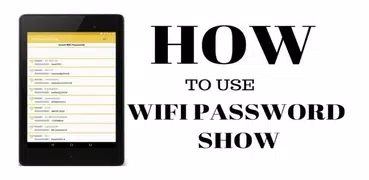 WiFi Password Show