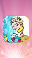 How to Draw Princess-Frozen characters Affiche