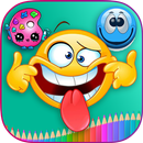 How to Draw Emoticons - Emoji Faces List APK