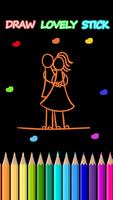 برنامه‌نما How To Draw Lovely Stickman عکس از صفحه