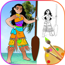 Cómo dibujar personajes Moana APK