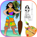 How To Draw Moana characters APK