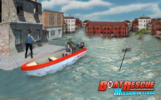 Rescue Boat Mission In Flood screenshot 1