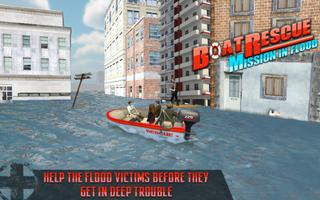 Rescue Boat Mission In Flood screenshot 2