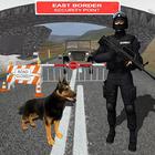 Border Patrol Sniffer Dog: Com biểu tượng