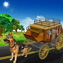 Dog Cart Drive Simulator : Race doggy wagons APK