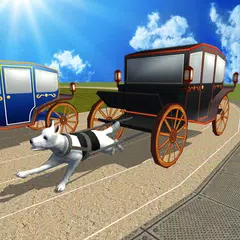 Dog Cart Racing Simulator: Oldway Hundewagen fahr APK Herunterladen