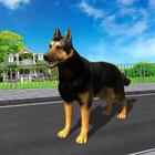 Runaway Street Dog Simulator 3D - jeu de la vie de icône