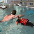 Flood Relief 911 Rescue Duty : Dog Simulator آئیکن