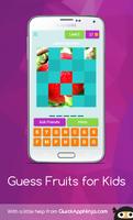 Guess Fruits for Kids تصوير الشاشة 3