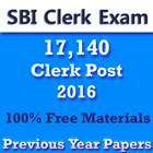 SBI Clerk Exam 17,140 Posts icône