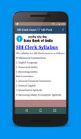 SBI Clerk Exam 17,140 Posts capture d'écran 2