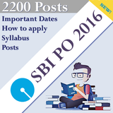 SBI PO Exam 2200 Posts アイコン