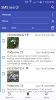 SMS & MMS Search and Delete Affiche