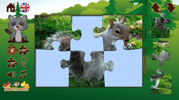 برنامه‌نما Puzzles with animals عکس از صفحه