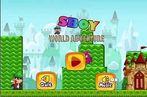 Sboy Gario World Adventure plakat