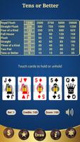 Poster Tens or Better Poker