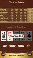 Tens or Better Poker 스크린샷 1