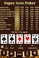 Super Aces Poker स्क्रीनशॉट 3