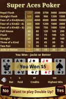 Super Aces Poker स्क्रीनशॉट 1